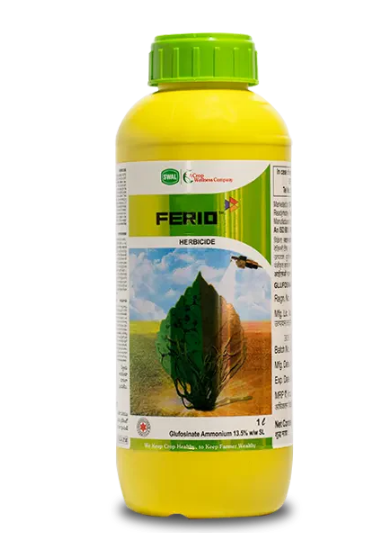 Ferio Herbicide – Glufosinate Ammonium 13.5% SL Weed Killer for Cotton & Tea