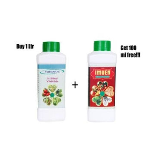 Vanproz V-Bind Bio Viricide + Imuen Growth Promoter Combo