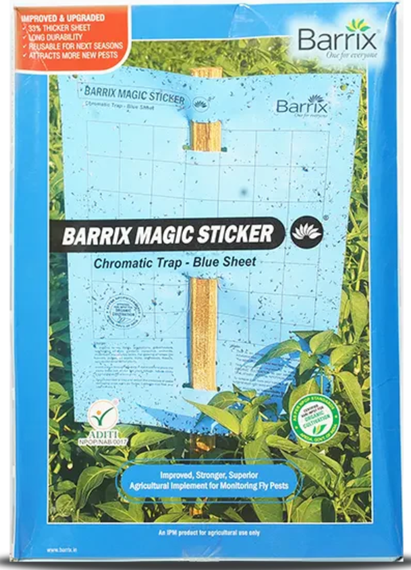 BARRIX MAGIC STICKER CHROMATIC TRAP BLUE SHEET