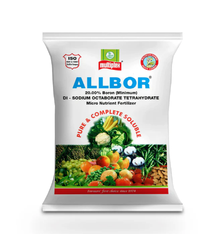 Allbor - Boron 20% Micronutrient Fertilizer for Fruit & Vegetable Crops
