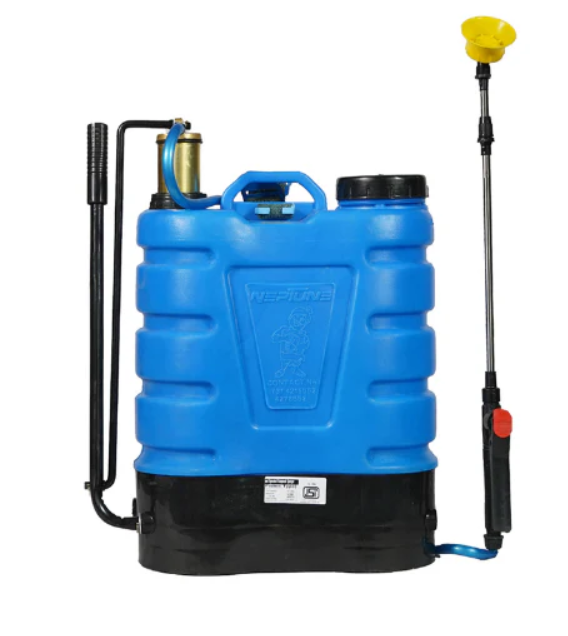 NEPTUNE HARIYALI 08 HAND OPERATED MANUAL KNAPSACK GARDEN SPRAYER 16L TANK