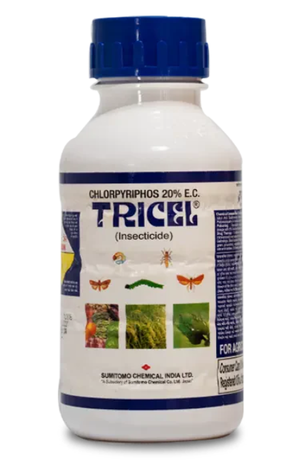 Tricel Insecticide (Chlorpyriphos) – Powerful Broad-Spectrum Pest Control
