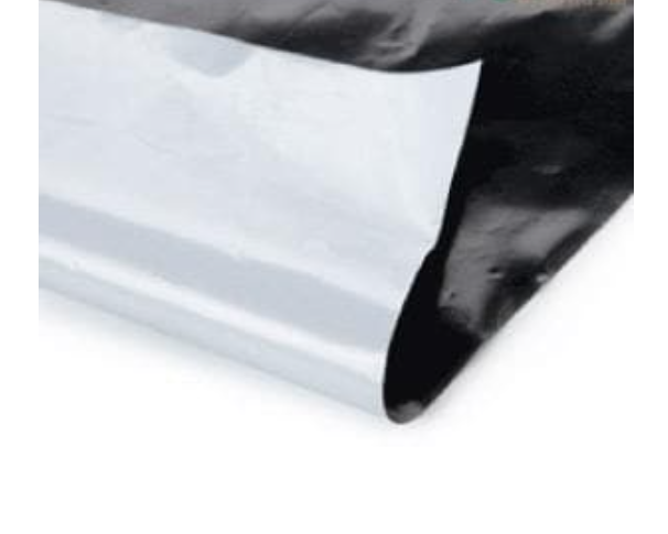 BLACK & SILVER MULCHING SHEET 4FT * 400 METERS (25 MICRONS)