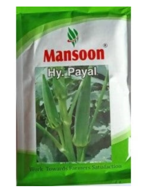 MANSOON OKRA PAYAL HYBRID SEEDS