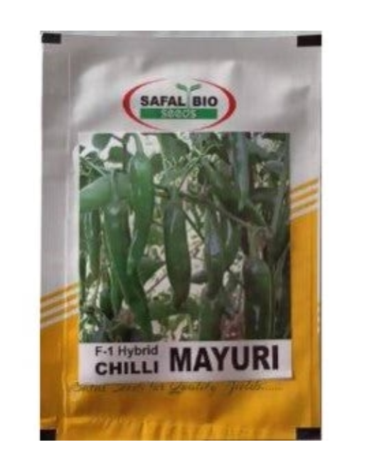 SAFAL BIO CHILLI MAYURI F1 HYBRID SEEDS