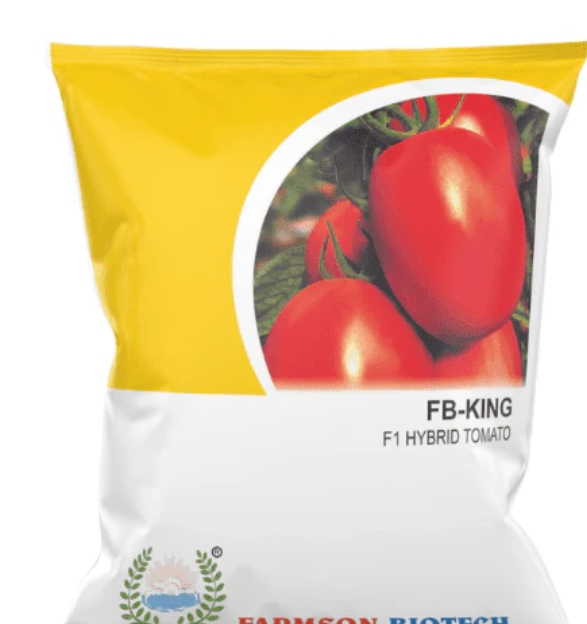 FARMSON KING F1 HYBRID TOMATO SEEDS (SQUARE OVAL AND RED)