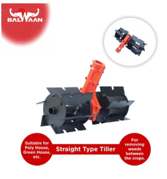 BALWAAN TILLER ATTACHMENT 28MM STRAIGHT TYPE (14 INCH) - HEAVY
