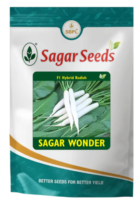 Sagar Wonder F1 Radish Seeds