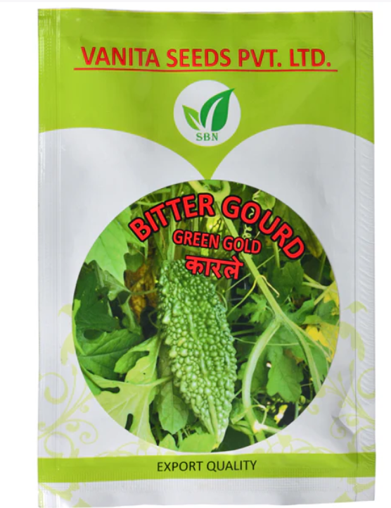 Vanita Bitter Gourd Green Gold