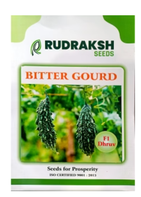 RUDRAKSH F1 DHRUV BITTERGOURD (MEDIUM) SEEDS