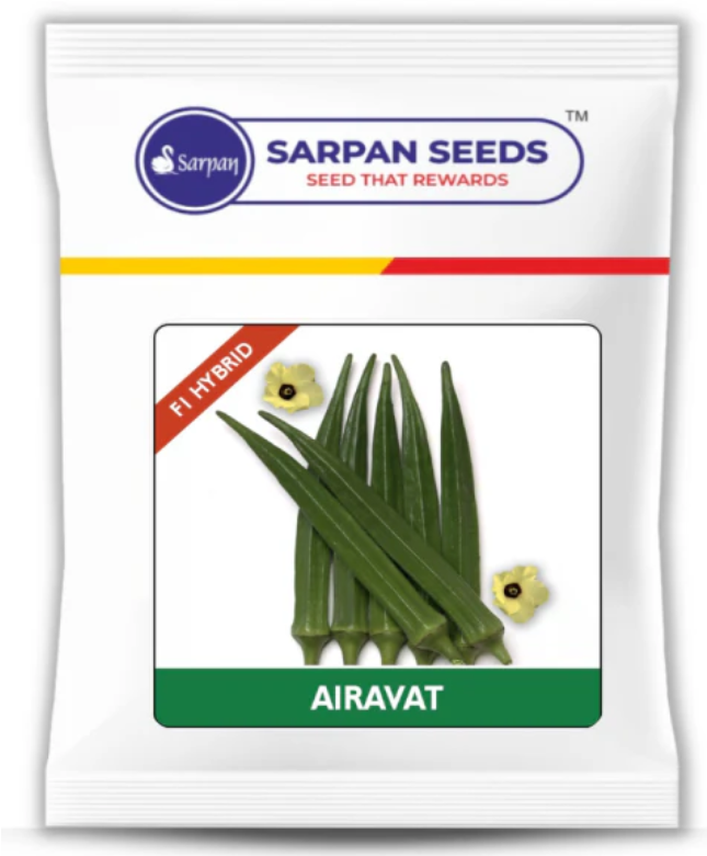 SARPAN AIRAVAT (F1 HYBRID) BHENDI SEEDS