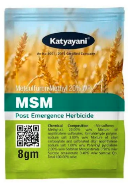 KATYAYANI METSULFURON -METHYL 20 % wp – MSM HERBICIDE