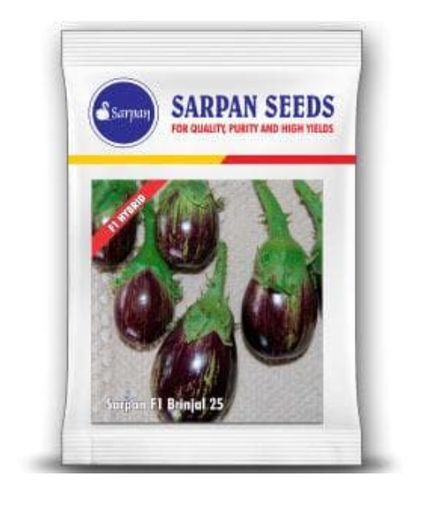 Sarpan 25 F1 Hybrid Brinjal Seeds