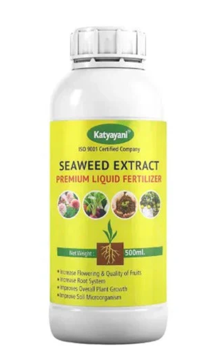 Katyayani Seaweed Extract: Organic Growth for Plants, Flowers, Fruits