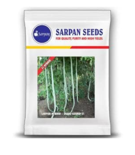SARPAN HYBRID SNAKE GOURD-21 (SEEDS)