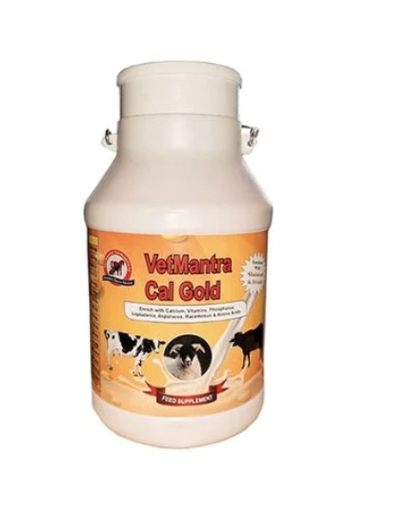 VETMANTRA CAL GOLD-MILK ENHANCER FOR CATTLE AND DAIRY ANIMALS