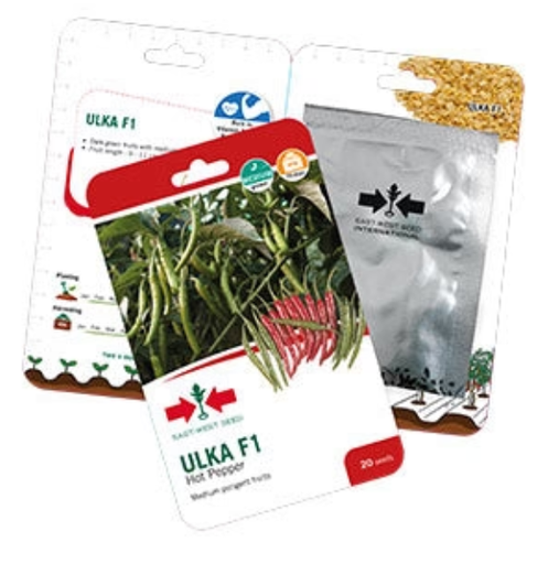 ULKA HOT PEPPER F1 CHILLI SEEDS