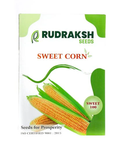 Rudraksh Sweet 100 F1 Hybrid Sweet Corn Seeds