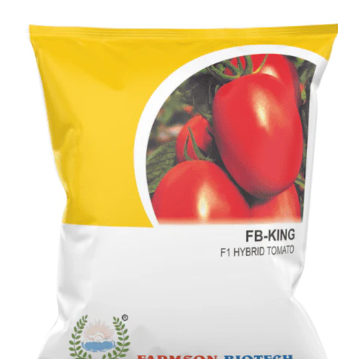 FARMSON KING F1 HYBRID TOMATO SEEDS (SQUARE OVAL AND RED)