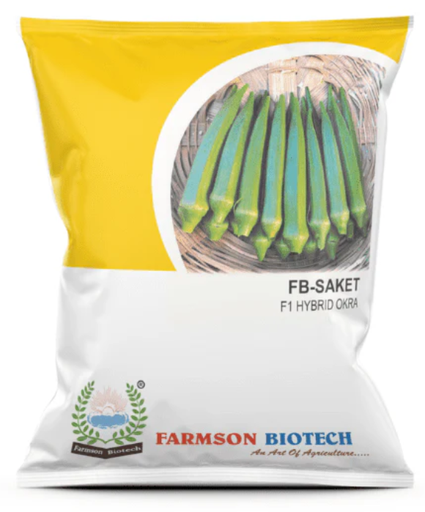FARMSON SAKET (3235) F1 HYBRID OKRA SEEDS