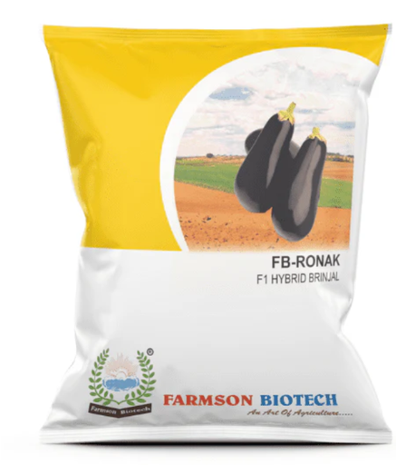 FARMSON RONAK F1 HYBRID BRINJAL (EGG PLANT)