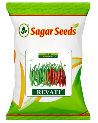 सागर रेवती एफ1 मिर्च के बीज