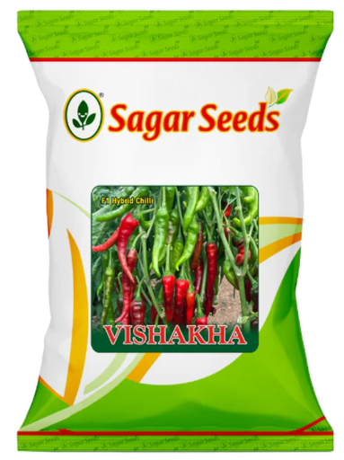 Sagar Vishakha F1 chilli Seeds