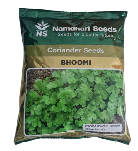 Bhoomi Coriander Seeds: Aromatic, Multi-Cut, High-Yield Variety