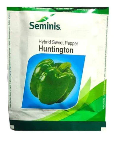 Huntington Capsicum Seeds – High Yield, Blocky Green Fruit Variety