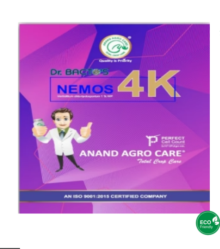 ANAND AGRO DR. BACTO’S NEMOS 4K VERTICILLIUM CHLAMYDOSPORIUM
